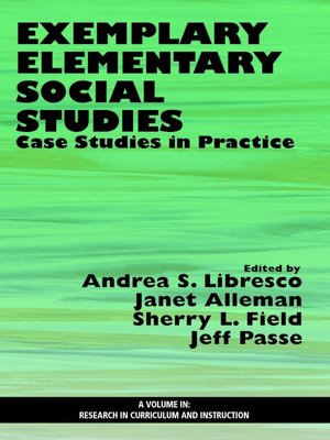 cover image of Exemplary Elementary Social Studies